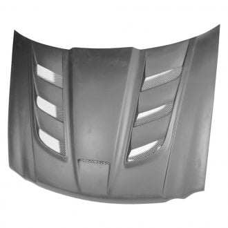 Duraflex® - Viper Style Fiberglass Hood (Unpainted)