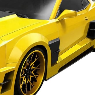 Duraflex® - CCG Style Fiberglass Wide Body Side Skirts (Unpainted)