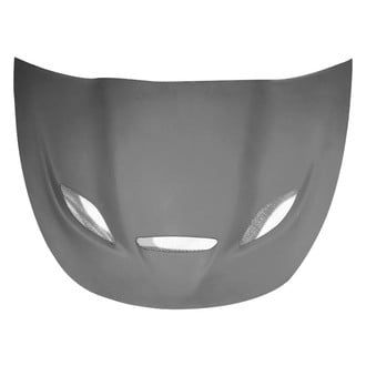 Duraflex® - Hellcat Style Fiberglass Hood (Unpainted)