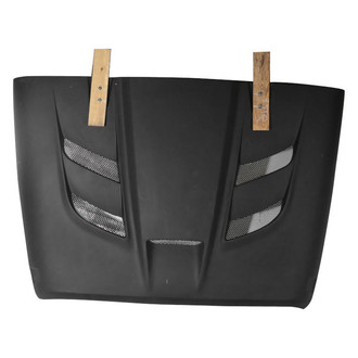 Duraflex® - Viper Style Fiberglass Hood (Unpainted)