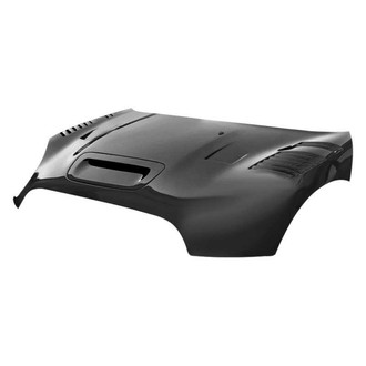 Duraflex® - Racer Style Fiberglass Hood (Unpainted)