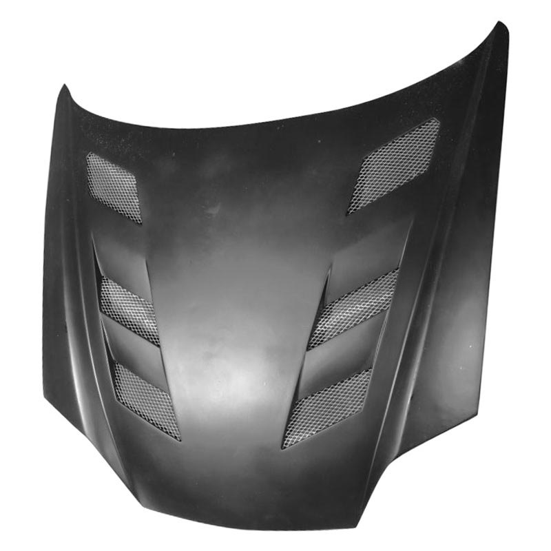 Duraflex® 113348 AMS Style Fiberglass Hood (Unpainted)