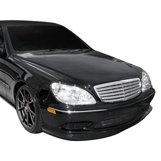 Duraflex® - L Sport Style Fiberglass Front Bumper Lip Spoiler (Unpainted)