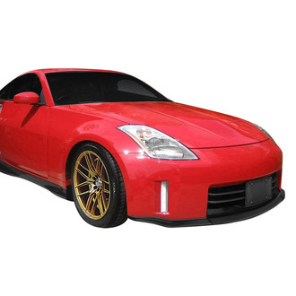 Duraflex® - MZ Style Fiberglass Front Bumper Lip Spoiler (Unpainted)