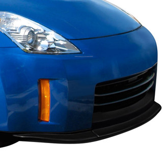 Duraflex® - MZ Style Fiberglass Front Bumper Lip Spoiler (Unpainted)