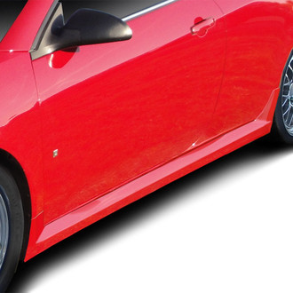 Duraflex® - GT Competition Style Fiberglass Side Skirts (Unpainted)