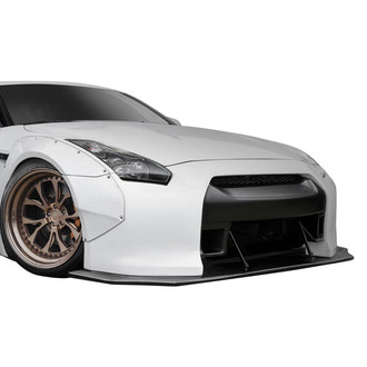 Duraflex® - LBW Style Fiberglass Front Splitter (Unpainted)