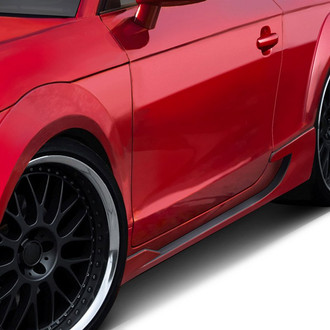 Duraflex® - TKR Style Fiberglass Side Skirts (Unpainted)