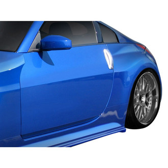 Duraflex® - Demon Style Fiberglass Rear Fenders (Unpainted)