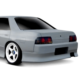 Duraflex® - V-Speed Style Fiberglass Rear Bumper (Unpainted)
