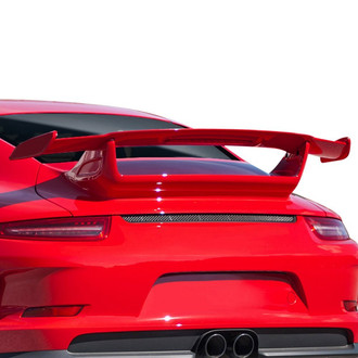 Duraflex® - Eros GT3 Style Fiberglass Rear Wing with Light (Unpainted)