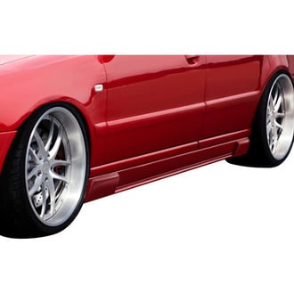 Duraflex® - Version 1 Fiberglass Side Skirts (Unpainted)