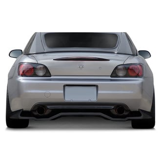 Duraflex® - VT Style Fiberglass Rear Diffuser (Unpainted)