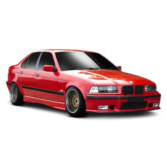 Duraflex® - RBS Style Fiberglass Front and Rear Fender Flares Kit (Unpainted)