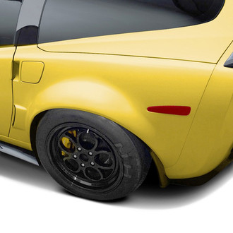 Duraflex® - ZR1 Style Fiberglass Rear Fenders (Unpainted)