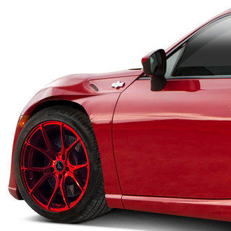 Duraflex® - Velocity Style Fiberglass Front Fenders (Unpainted)