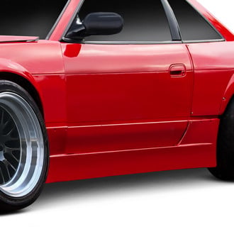 Duraflex® - RBS V1 Style Fiberglass Side Skirts (Unpainted)