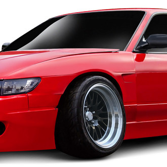 Duraflex® - RBS V1 Style Fiberglass Front Fenders (Unpainted)
