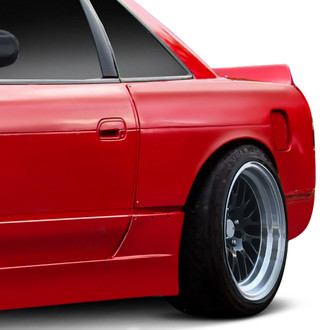 Duraflex® - RBS V1 Style Fiberglass Rear Fenders (Unpainted)