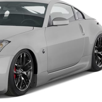 Duraflex® - AMS GT2 Style Fiberglass Side Skirts (Unpainted)