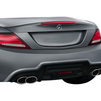 Duraflex® - W-1 Style Fiberglass Rear Lip Spoiler (Unpainted)
