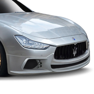 Duraflex® - W-1 Style Fiberglass Front Bumper Lip Spoiler (Unpainted)