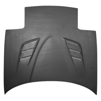 Duraflex® - Venom Style Fiberglass Hood (Unpainted)