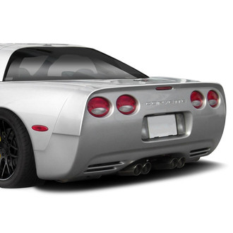 Duraflex® - RKS Style Fiberglass Rear Lip Spoiler (Unpainted)