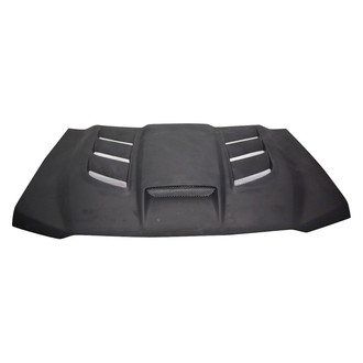 Duraflex® - Viper Style Fiberglass Hood (Unpainted)
