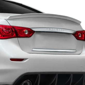 Duraflex® - VIP Style Fiberglass Rear Lip Spoiler (Unpainted)