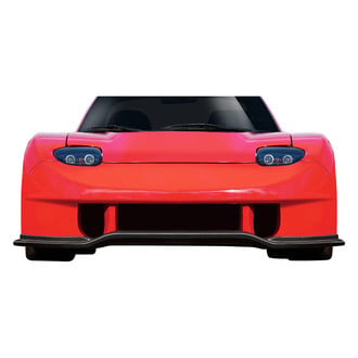 Duraflex® - Bossen Style Fiberglass Wide Body Front Bumper (Unpainted)