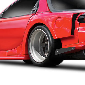 Duraflex® - Bossen Fiberglass Rear Wide Body Fender Flares (Unpainted)