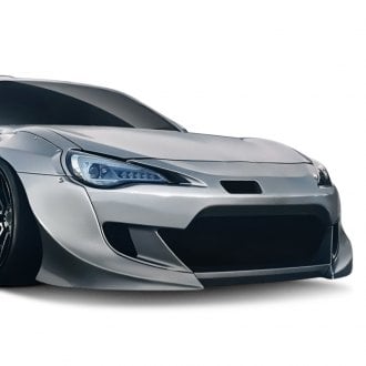 Duraflex® - GT500 V3 Style Fiberglass Wide Body Front Bumper (Unpainted)