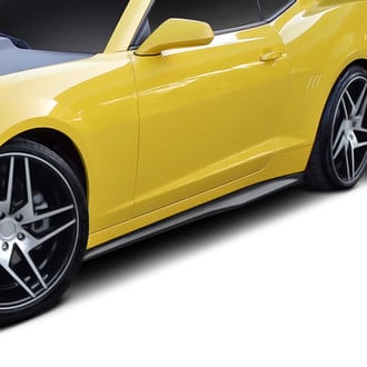 Duraflex® - ZL1 V2 Style Fiberglass Side Skirts (Unpainted)