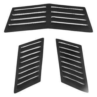 Duraflex® - Trackstar 1 Style Fiberglass Hood Vents (Unpainted)