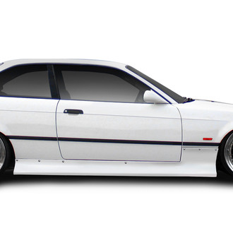 Duraflex® - C Spec Style Fiberglass Side Skirts (Unpainted)
