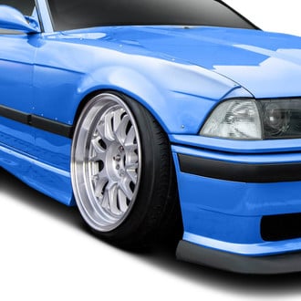 Duraflex® - C Spec Style Fiberglass Front Fender Flares (Unpainted)