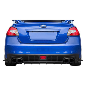 Duraflex® - C-Speed Style Fiberglass Rear Diffuser (Unpainted)