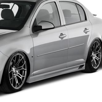 Duraflex® - Gravity Style Fiberglass Side Skirts (Unpainted)