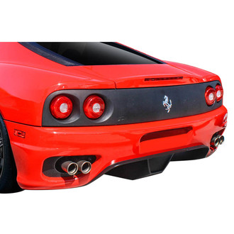 Duraflex® - Challenge Style Fiberglass Rear Bumper Cover (Unpainted)