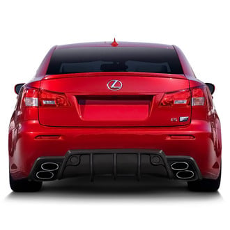 Duraflex® - W-1 Style Fiberglass Rear Bumper Cover (Unpainted)