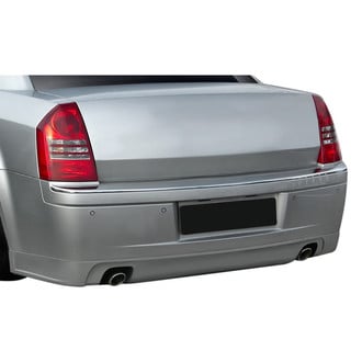 Duraflex® - Bomber Style Fiberglass Rear Bumper Lip Air Dam (Unpainted)
