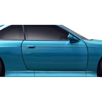 Duraflex® - B Sport Style Fiberglass Wide Body Side Skirt Rocker Panels (Unpainted)