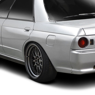 Duraflex® - X Factor Style Fiberglass Rear Fenders (Unpainted)