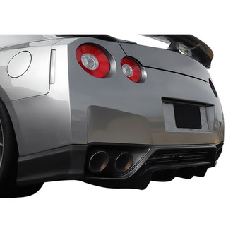 Duraflex® - C-1 Style Fiberglass Rear Bumper Add Ons (Unpainted)