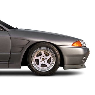 Duraflex® - D-Sport Style Fiberglass Wide Body Front Fender Flares (Unpainted)