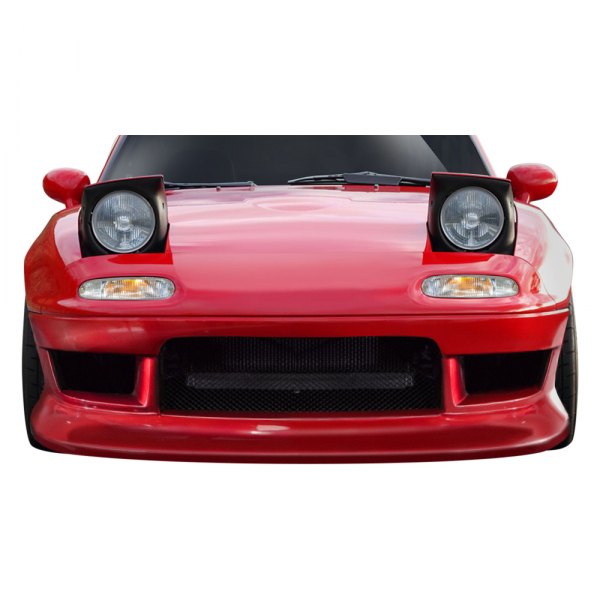  Duraflex® - Demon Style Fiberglass Front Bumper Cover (Unpainted)