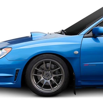 Duraflex® - WRC Style Fiberglass Wide Body Front Fenders (Unpainted)