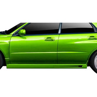 Duraflex® - M-1 Style Fiberglass Side Skirt Rocker Panels (Unpainted)