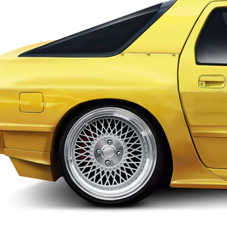 Duraflex® - RE Style Fiberglass Wide Body Rear Fenders (Unpainted)